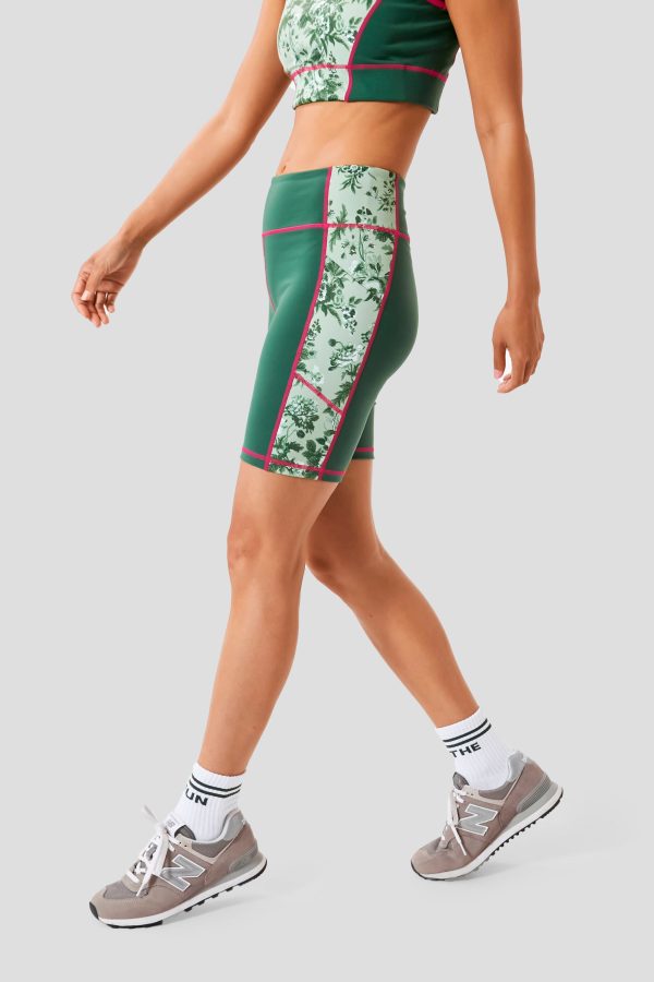 Fairway Green Bouquet 7 Inch Ava Bike Short Hot on Sale