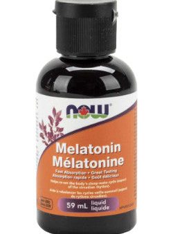 NOW: Melatonin Liquid Vanilla Citrus Discount