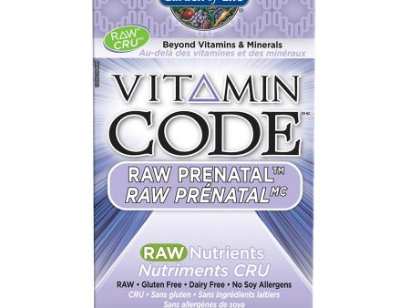 Garden of Life: Vitamin Code Raw Prenatal Multivitamin on Sale