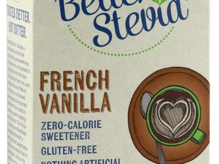 NOW: BetterStevia® French Vanilla packets Online now