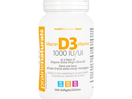 Prairie Naturals: Vitamin D3 1000 IU Fashion