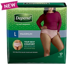 Depend: Women’s Underwear - Maximum Absorbency on Sale