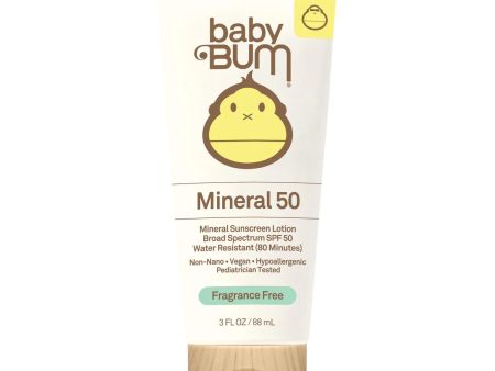 Baby Bum: Mineral SPF 50 Sunscreen Lotion - Fragrance Free Online Hot Sale