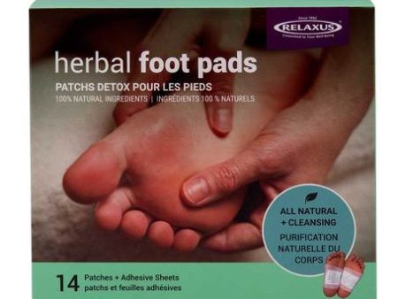 Relaxus: Herbal Detox Foot Pads Online now