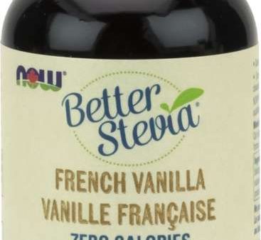 NOW: Better Stevia Liquid French Vanilla on Sale