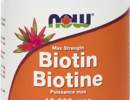 NOW: Biotin 10,000 mcg Veg Capsules Sale