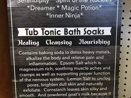 Harmony: Tub Tonics Online Hot Sale