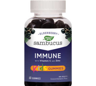 Nature s Way: Sambucus Elderberry Gummies for Kids on Sale