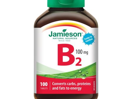 Jamieson: Vitamin B2 Riboflavin Supply