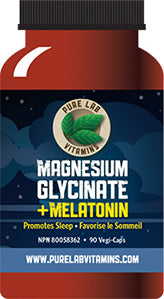 Pure Lab Vitamins: Magnesium Glycinate +Melatonin Discount