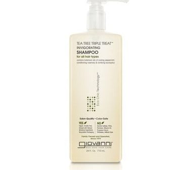 Giovanni: Tea Tree Triple Treat Invigorating Shampoo Online Sale