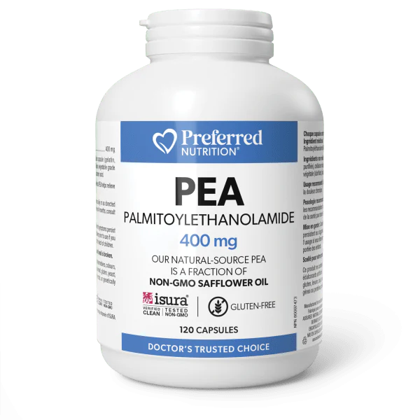 Preferred Nutrition: PEA Chronic Pain Relief 400 mg Online Sale