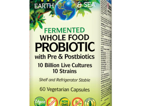 Whole Earth & Sea: Whole Food Probiotic with Pre & Postbiotics 10 Strains Online now