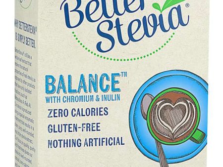 NOW: BetterStevia® Balance™ with Chromium & Inulin Packets Discount