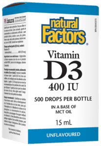 Natural Factors: Vitamin D3 400 IU Online Hot Sale