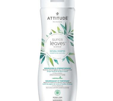 Attitude: Super Leaves Natural Shampoo Nourishing & Strengthening on Sale