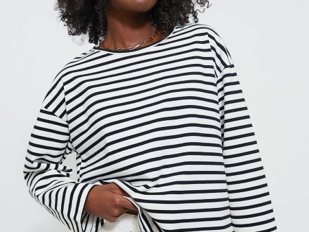 Heavyweight Jersey Breton Stripe Shirt For Cheap