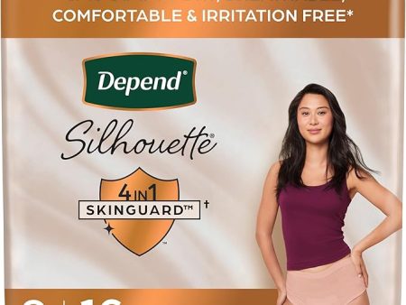 Depend: Maximum Absorbency Silhouette Underwear on Sale