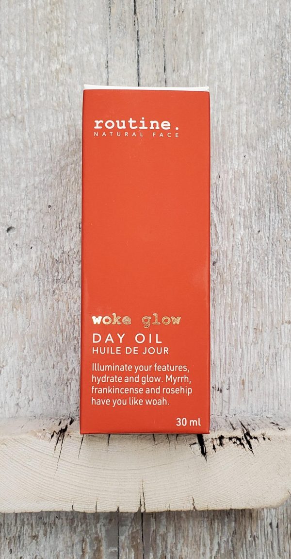 Routine: Woke Glow Day Oil Online now