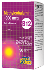 Natural Factors: Vitamin B12 Methylcobalamin 1000 mcg Fashion