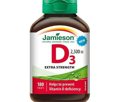 Jamieson: Vitamin D 2500 IU Extra Strength For Cheap