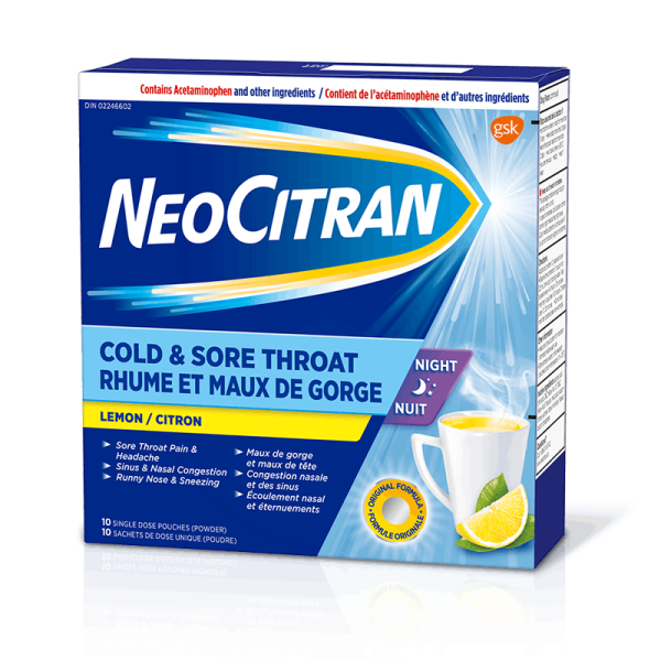 NeoCitran: Night Colds & Flu Relief Online