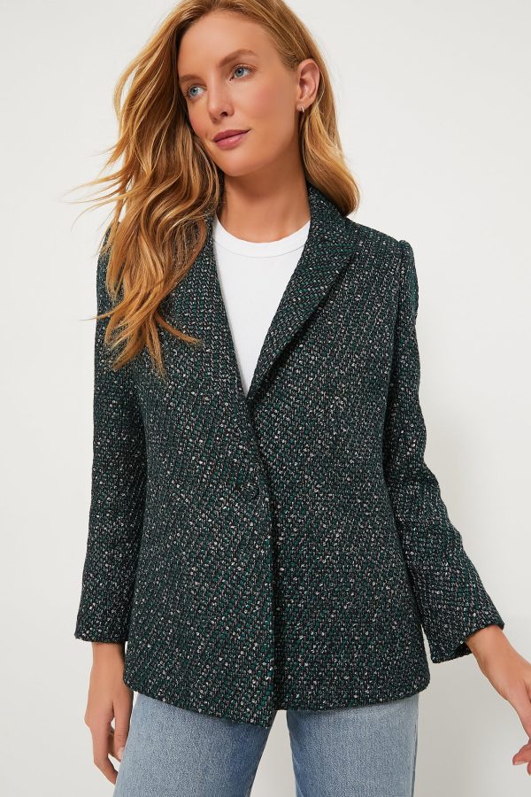 Basalt Tweed Windsor Blazer on Sale