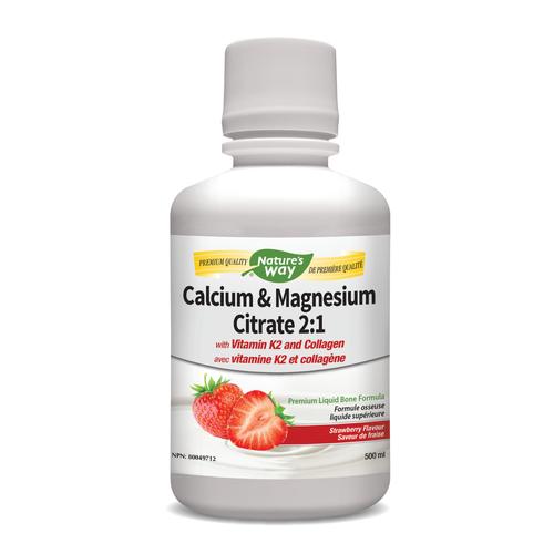 Nature’s Way: Calcium Magnesium Citrate 2:1 Hot on Sale