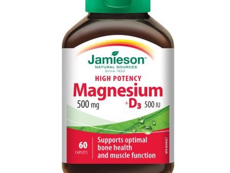 Jamieson: Magnesium & Vitamin D3 Supply