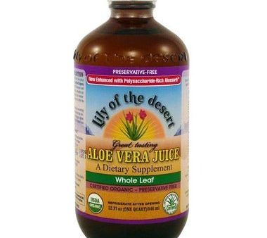 Lily of the Desert: Preservative Free Whole Leaf Aloe Vera Juice on Sale