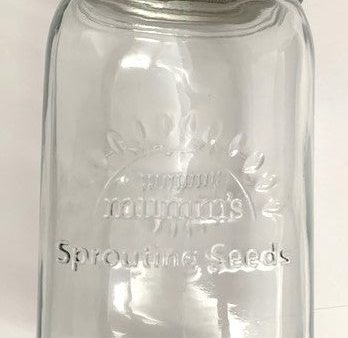 Mumm s: 1 Litre Sprouting Jar with Stainless Steel Mesh Screen Hot on Sale