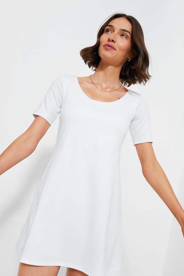 White Step In Rosemary Sport Dress For Cheap