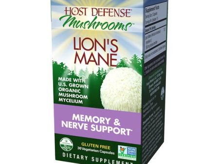 Host Defense: Lion s Mane Capsules Online Sale