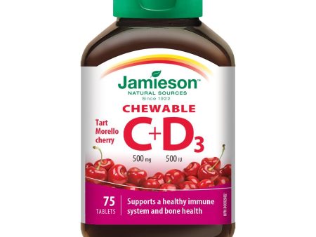 Jamieson: Vitamin C & Vitamin D Chewable Fashion