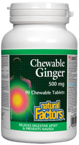 Natural Factors: Chewable Ginger 500 mg Online Hot Sale