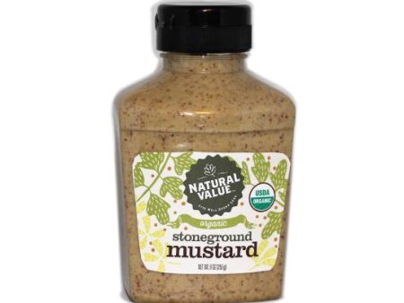 Natural Value: Organic Stone Ground Mustard For Sale