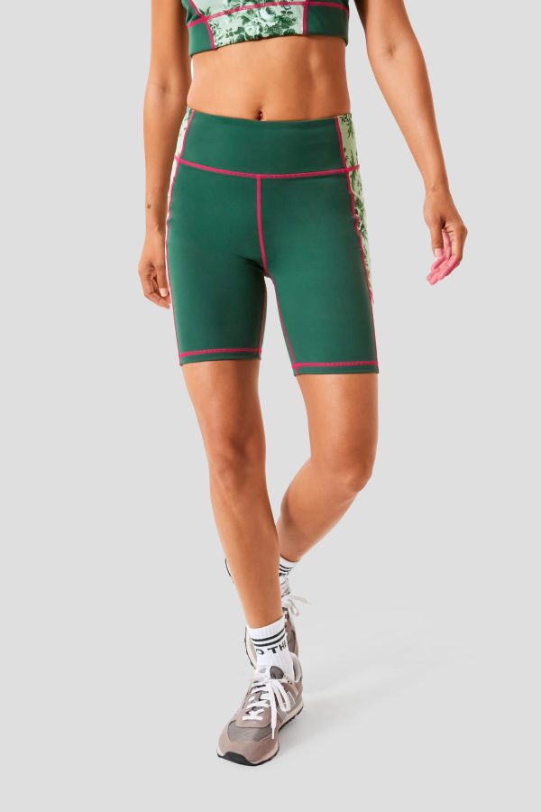 Fairway Green Bouquet 7 Inch Ava Bike Short Hot on Sale