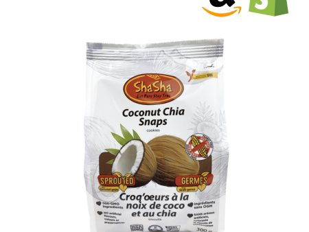 ShaSha Co. Coconut Chia Snaps Sale