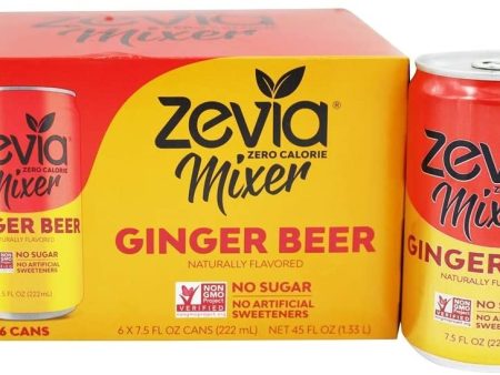 Zevia Ginger Beer Mixer Hot on Sale