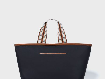 Black Nylon Weekender Tote For Sale