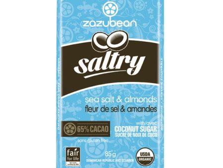 Zazubean: Saltry Sea Salt & Almonds Online Sale