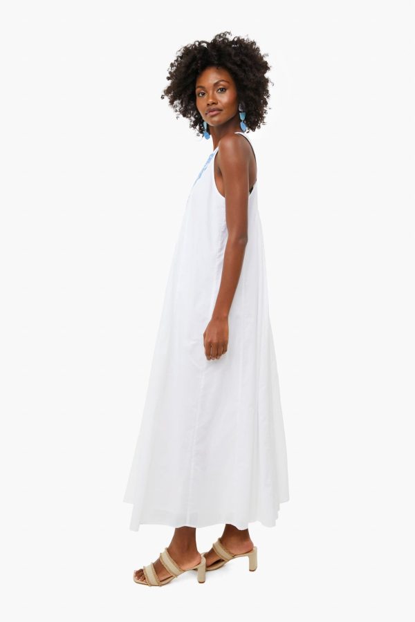 White Cyprus Maxi Dress Online Hot Sale