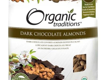 Organic Traditions: Dark Chocolate Almonds Fashion