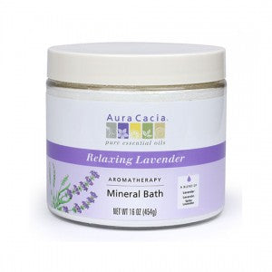 Aura Cacia: Lavender Mineral Bath Online Sale