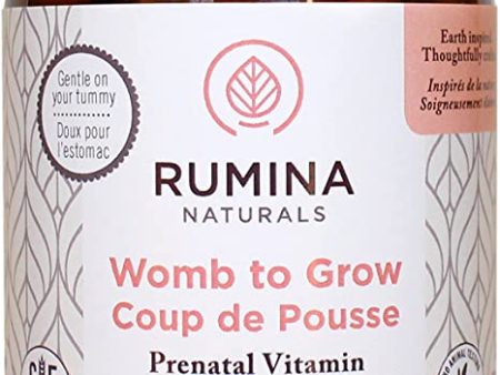 Rumina Naturals: Womb to Grow Prenatal Vitamin Online Sale