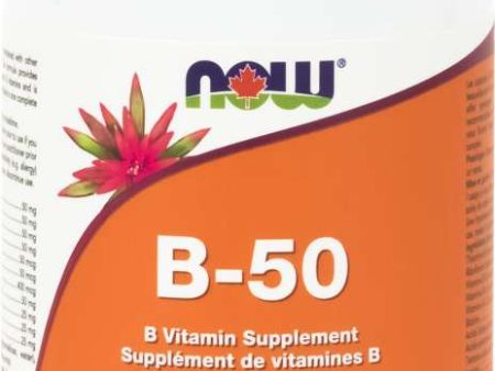 NOW: B-50 Complex Veg Capsules on Sale