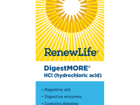 Renew Life®: DigestMORE HCI on Sale