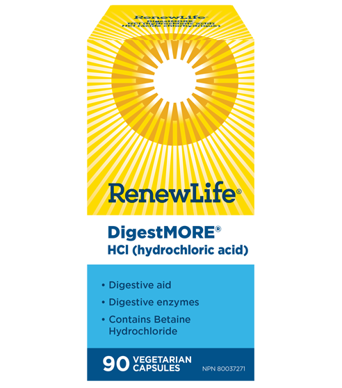 Renew Life®: DigestMORE HCI on Sale