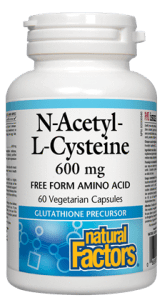 Natural Factors: N-Acetyl-L-Cysteine (NAC) Hot on Sale