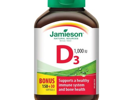 Jamieson: Vitamin D 1000 IU Online Hot Sale